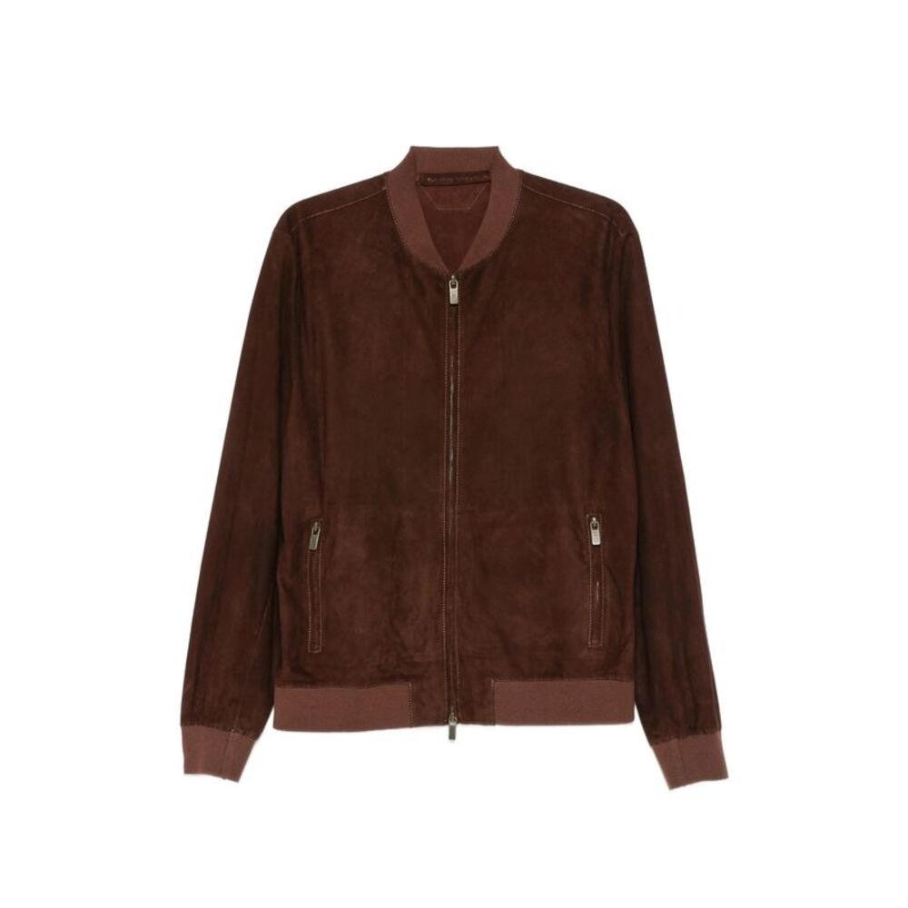 Santoro Brown Jackets - Bomber Jackets Men